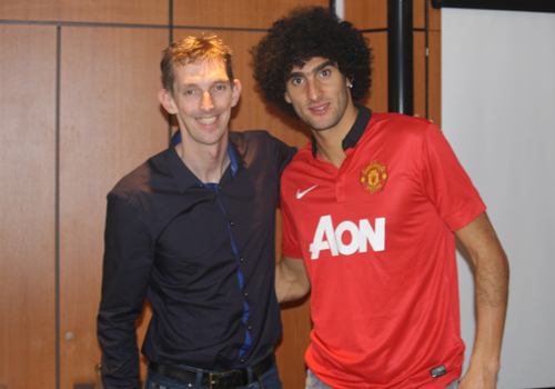 Marouane Fellaini with Exclusive