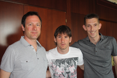 Leo Messi with Exclusive Memorabilia