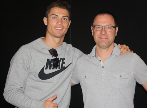 Cristiano Ronaldo With Exclusive Memorabilia