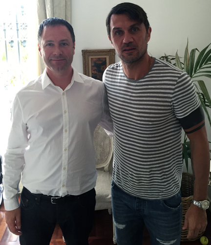 Paolo Maldini and Exclusive Memorabilia